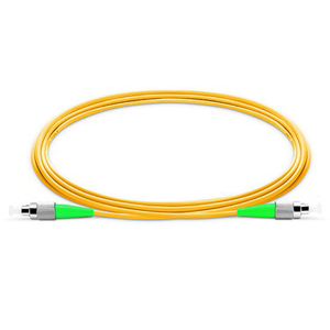 FC APC FC APC Simplex tek modlu Fiber optik yama kablosu yüksek hızlı Internet telekom veri ağları için 3.0mm PVC LSZH kablosu - Product Image 6