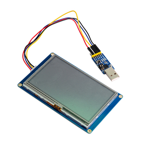 NX4827T043 Nextion 4.3 "HMI-Touchscreen der Basic-Serie TFT-Touchscreen-LCD-Display USART-Modul für Arduino Raspberry Pi ESP8266