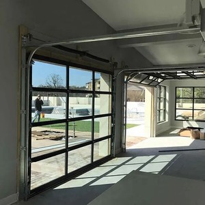 Thông minh cắt Tempered Glass Tráng Nhôm Frameless Gương Đen Full View Vision Glass plexiglass cửa nhà để xe giá 16x8 - Product Image 3