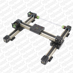 Mjunit su misura automazione multi stazione lineare tavolo scorrevole modulo di alta precisione xyz multi asse braccio robotico produzione - Product Image 2