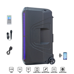 Private Model 15,000W 15&quot; 4 Preset DSP <strong>Function</strong> Portable Speaker Box,audio Sound <strong>System</strong>, TWS/MIC/USB Etc. Bocina Parlant - Product Image 4