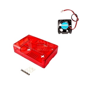 Suitable for <strong>Raspberry</strong> <strong>Pi</strong> 3B+ <strong>case</strong> ABS <strong>case</strong> GPIO Reserved Opening Design Can Use Cooling Fan <strong>case</strong> - Product Image 3