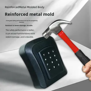 Tùy chỉnh bền đánh bóng kim loại lưu trữ khóa hộp cho sử dụng ngoài trời ttlock graffiti xuyên biên giới khóa Khóa cho nhà nghỉ khóa - Product Image 4