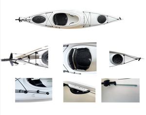 シーカジャクHDPEシングルシットインスモールサイズ釣りカヤックレイクリバーカジャク - Product Image 2