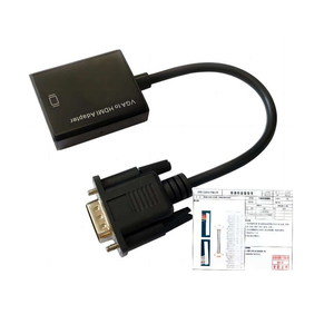 Conexión de datos de 1,5 M Mini Cable Vga de 9 pines a cable Dvi Displayport Rca Av de alta definición - Product Image 5