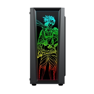 Funda de ordenador de creatividad ilimitada, Torre media personalizada para juegos, ventiladores Rgb, refrigeración por agua, funda para ordenador - Product Image 5