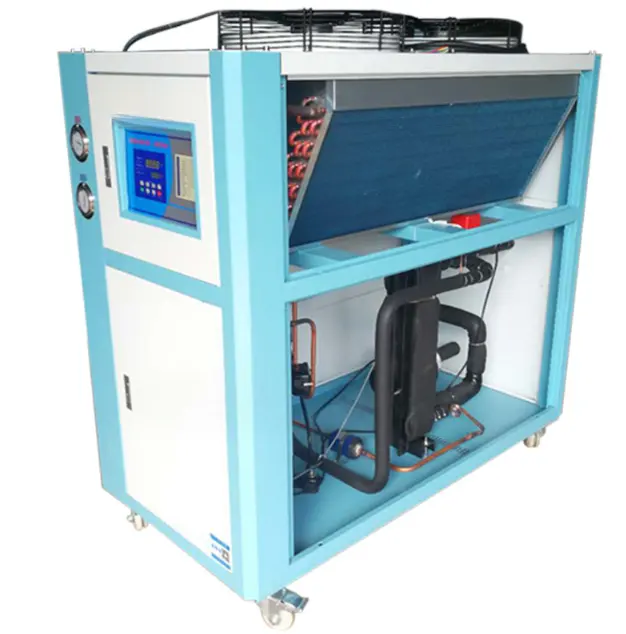 ICEGALAX raffreddato ad acqua Chiller 3-5HPfor lavorazione industriale con compressore d'aria GMCC