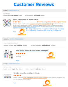 롤랜드 SG SG2 SG3 VG VG2 VG2 VG2 VG2 VG3 시리즈 용 칩 에코 솔벤트 잉크 포함 Xcellent 500ml TueVIS TR2 잉크 펀치 - Product Image 5