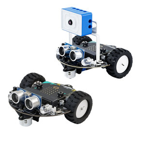 Yahboom STEM Education MakeCode MicroPython Programmierung kompatibel mit BBC Microbit V2 ESP32 WLAN Kamera-Modul - Product Image 1