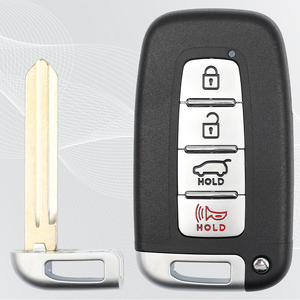 MS 4-Tasten-Fernbedienung Auto Schlüssel anhänger Shell Case Ersatz Keyless Shell für Hyundai Fahrzeug Blank Auto RC Smart Remote Shell - Product Image 2
