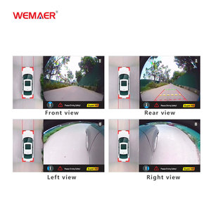 WEMAER Car Navigation Precision Reverse Ruler Line 2D No Light Night Vision <strong>Splitter</strong> Cvbs <strong>Vga</strong> 360 Camera for Toyota Prius - Product Image 4
