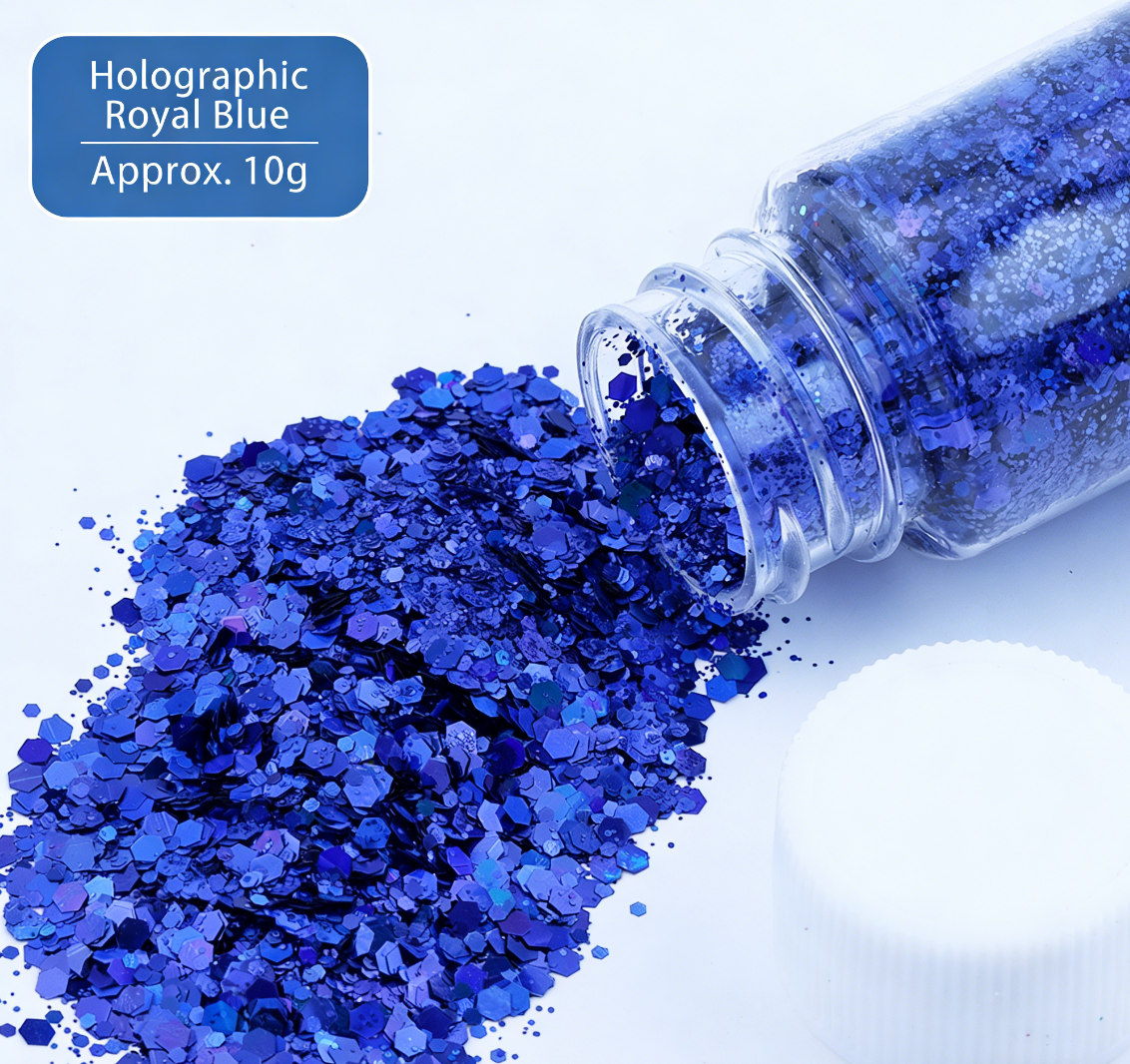 Holographic Royal Blue