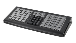 Teclado POS programable de 81 teclas con estuche y lector de tarjetas Nuevo producto en stock