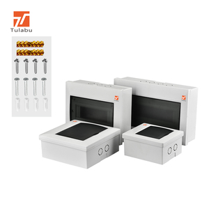 Tulabu Household Miniature Circuit Breaker Box 9-Way DB MCB Distribution Board <strong>Busbar</strong> ABS Surface Mounted <strong>Mini</strong> PC Surface - Product Image 6