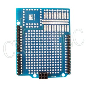 Standart Proto vida kalkanı kurulu uyumlu geliştirilmiş sürüm desteği A6 A7 Arduino UNO R3 için çift taraflı PCB