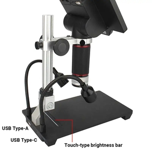 AIXUN DM21 2 en 1 Microscopio de medición digital Multi-ángulo con pantalla digital HD de 7 pulgadas para herramientas de inspección de soldadura BGA - Product Image 5