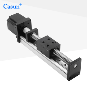 Casun Factory Directly Nema 23 Ball Screw Slider <strong>Rail</strong> with Stepper Motor 120mm Length <strong>Linear</strong> <strong>Guideway</strong> - Product Image 5