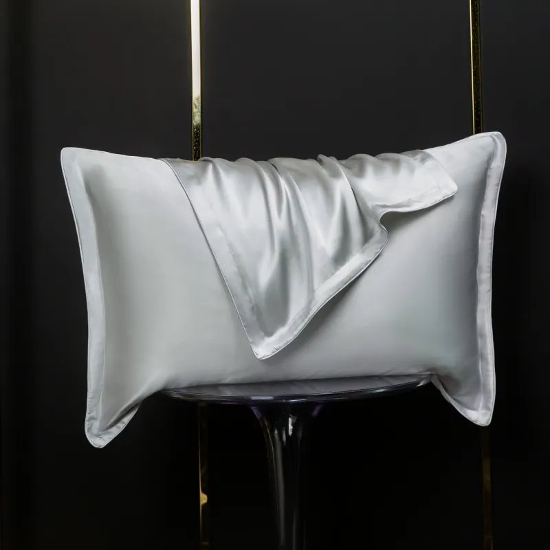 Fundas de almohada de seda pura de primera calidad para un sueño opulento: abrace la elegancia de las fundas de almohada de seda suave