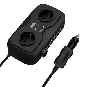 Offgrid200WパワーインバーターDc12VからAc220Vへのコンバーター3.0急速充電器修正正弦波カーパワーインバーター - Product Image 3