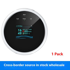 厂家直销高品质图雅WiFi气体报警传感器ABS材料智能家居安全系统12V 433MHz GSM网络 - Product Image 6