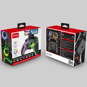 Controlador de juego inalámbrico RGB Gamepad para Nintendo Switch/PC/Android/iOS/PS4/Playstation 3 Trigger ajustable Juegos MFI - Product Image 6