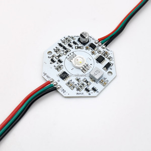 4W UCS2904 LED-Pixel-Modul DC12-24V adressierbare farbige LED-Punkt lichtquelle RGBW LED-Leiterplatte für Dekorations beleuchtung