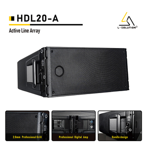 4 piezas line array HDL 20 hdl20 hdl30 9006 altavoces profesionales line array activo 10 pulgadas powered line array - Product Image 3