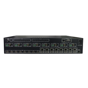 HDBaseT-matriz HDMI, 8 entradas, 8 salidas, 70m, control remoto IR, interfaz de RS-232, TCP/IP o Web GUI