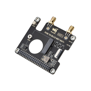 PCIe a M.2 E KEY HAT para Raspberry Pi 5, Compatible con varios NIC inalámbricos NGFF (M.2 E Key) - Product Image 1