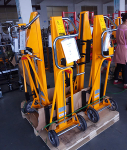 PM120 120千克液压迷你手动绞车堆垛机手动叉车轻型印刷手动机出售印刷机黄色37 - Product Image 4