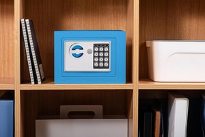 CEQ kasa kilit nakit damla güvenlik mevduat güvenliği elektronik dijital küçük kasa Mini kasa kasa para için - Product Image 5