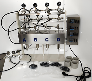 <strong>4</strong>-unit API LPLT Filtration Drilling Fluid Tester Filter Press Lab Equipment Analysis Device Slurry <strong>Testing</strong> - Product Image 4