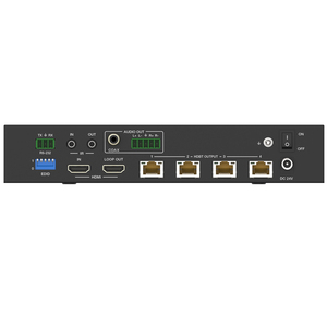 18gbps HDMI 1x4 HDBaseT分离器支持红外和RS-232音频提取功能和高级EDID管理 - Product Image 6