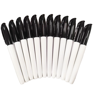 Đen Khô xóa <span class=keywords><strong>Markers</strong></span> tip tốt, số lượng lớn Bảng đánh dấu cho các trường học, vật tư văn phòng - Product Image 6