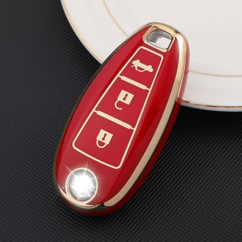 Bouton Type-B 3-Rouge