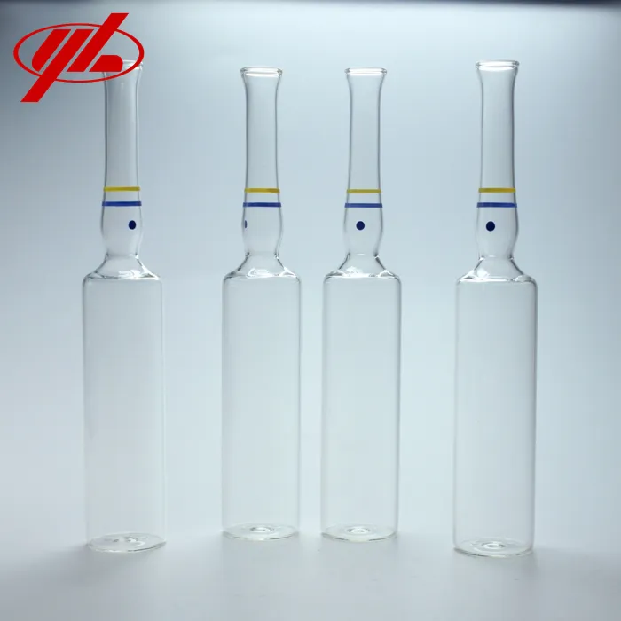 Ampollas de vidrio viales para uso farmacéutico