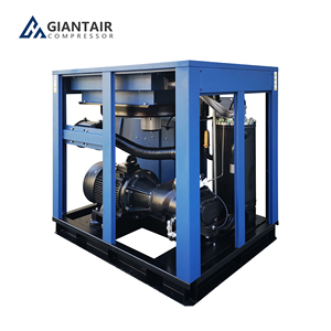 Giantair เครื่องอัดอากาศแบบ75Kw 8Bar 100Hp 12.2m 3/นาทีแม่เหล็กถาวรอัจฉริยะตัวแปรความเร็วสกรูลม - Product Image 6