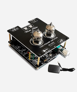 โมดูลแอมป์ขยายเสียงหลอด,DC 12V 3A X302 BT 5.0อินพุต30W + 30W 6J1หลอดพร้อม HIFI EU/US แหล่งจ่ายไฟ - Product Image 1