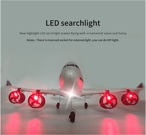 LONGXI 747 A380 rc uçak 3-CH köpük rc model uçak elektrikli uçak uzaktan kumanda Jet rc planör çocuk için oyuncak - Product Image 5