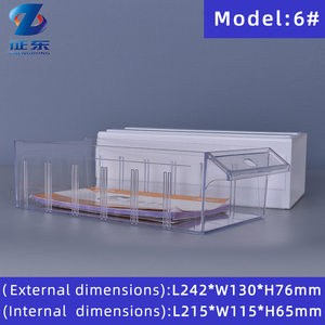 2025工艺储物可堆叠小配件螺丝书桌工具分隔塑料收纳盒 - Product Image 2