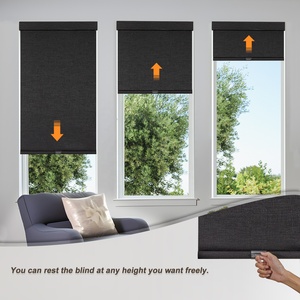 Custom Size Free-Stop Cordless Blinds for Indoor <strong>Windows</strong> <strong>with</strong> Cover, <strong>Window</strong> Shades Blackout Roller Blinds UV Protection - Product Image 5