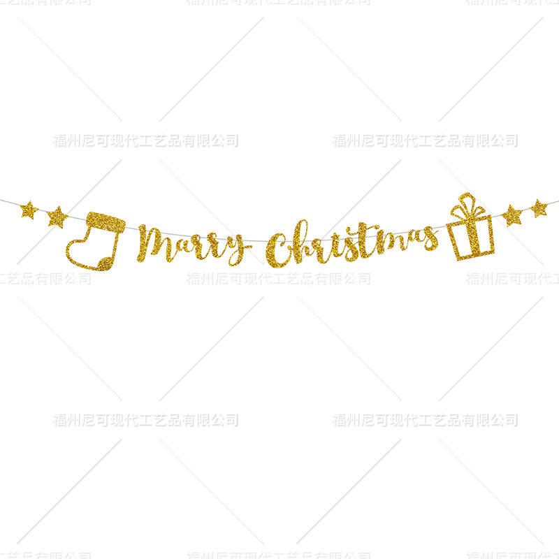 Lettres de Noël-or