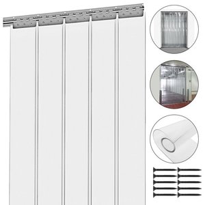מפעל מקצועי tianhe מייצר <span class=keywords><strong>pvc</strong></span> סופר שקוף, וילונות דלת רצועה עמידה עם תכונות אנטי דבק