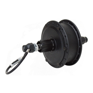 صغير 36 فولت 350 واط فرش ebike تيار مستمر الجبهة محور المحرك الكهربائي