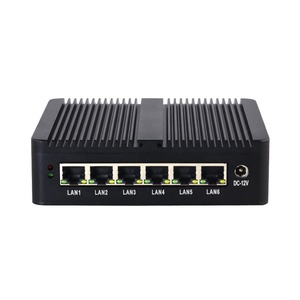 In-tel Ce-leron Processor J6412 Quad Core 6 <strong>LAN</strong> Network Server Mini PC Router