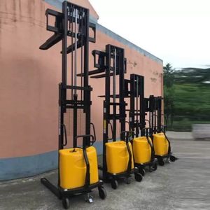 600 kg <strong>loading</strong> and <strong>unloading</strong> forklift, portable electric forklift, all-electric hydraulic <strong>unloading</strong> jack-up stacker <strong>crane</strong>