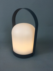 Yosinfo, lámpara de mesa LED con mango de cuero portátil multifuncional, pantalla de plástico, fuente de luz duradera con varios colores - Product Image 4