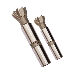 Özel 8-100mm 45 55 60 70 derece V kanal açma kırlangıç parmak freze Tungsten karbür diş - Product Image 4