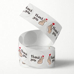定制印刷标志贴纸包装标签贴纸 - Product Image 5