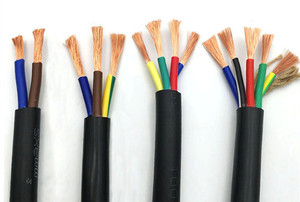 高品质铜芯导体电气RVV 2x 0.75mm 4x2.5mm 3x0.75mm2 4x1.5mm2电力电缆 - Product Image 5